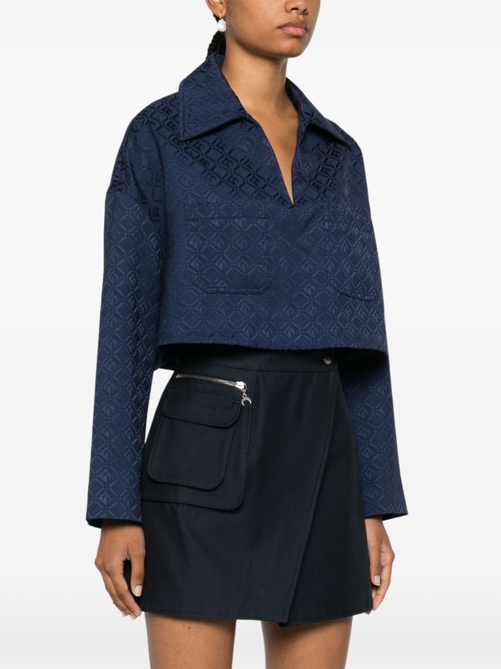 Moon Diamond jacquard vareuse - 3