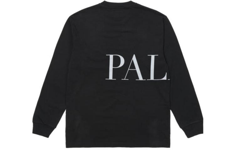 Palace X Calvin Klein Long Sleeve Logo T-Shirt 'Black' P22CKLS002 - 2