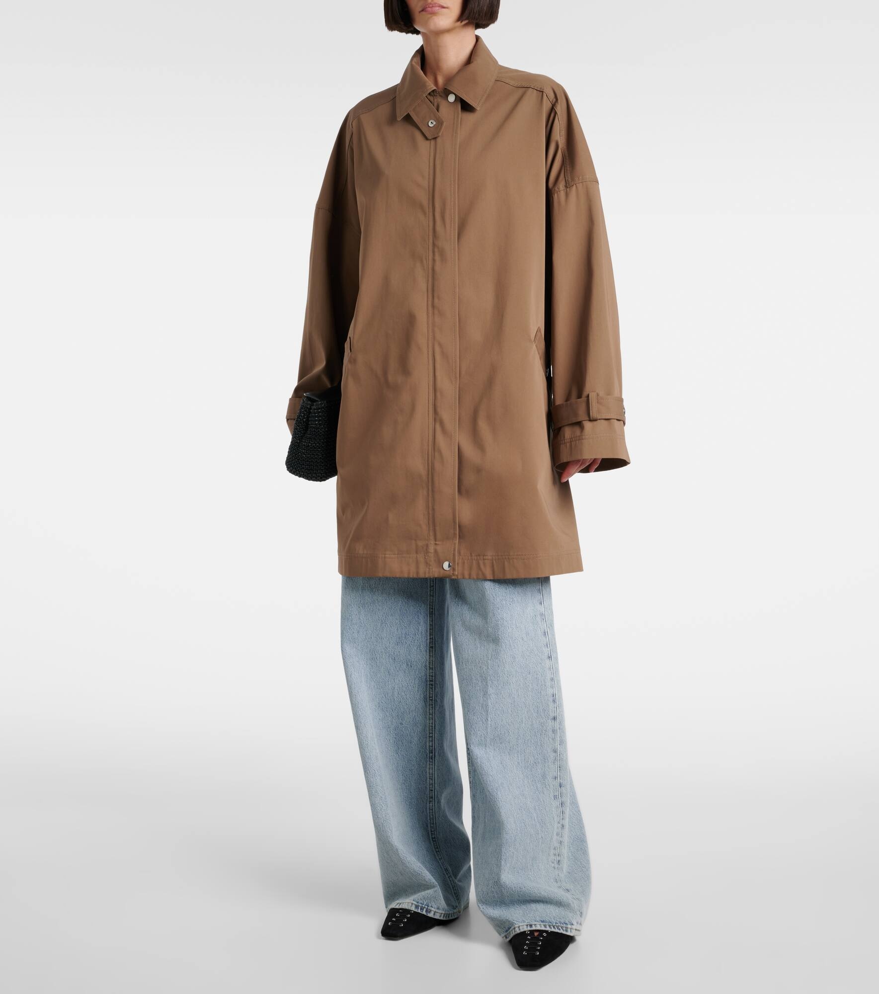 Oversized cotton jacket - 6