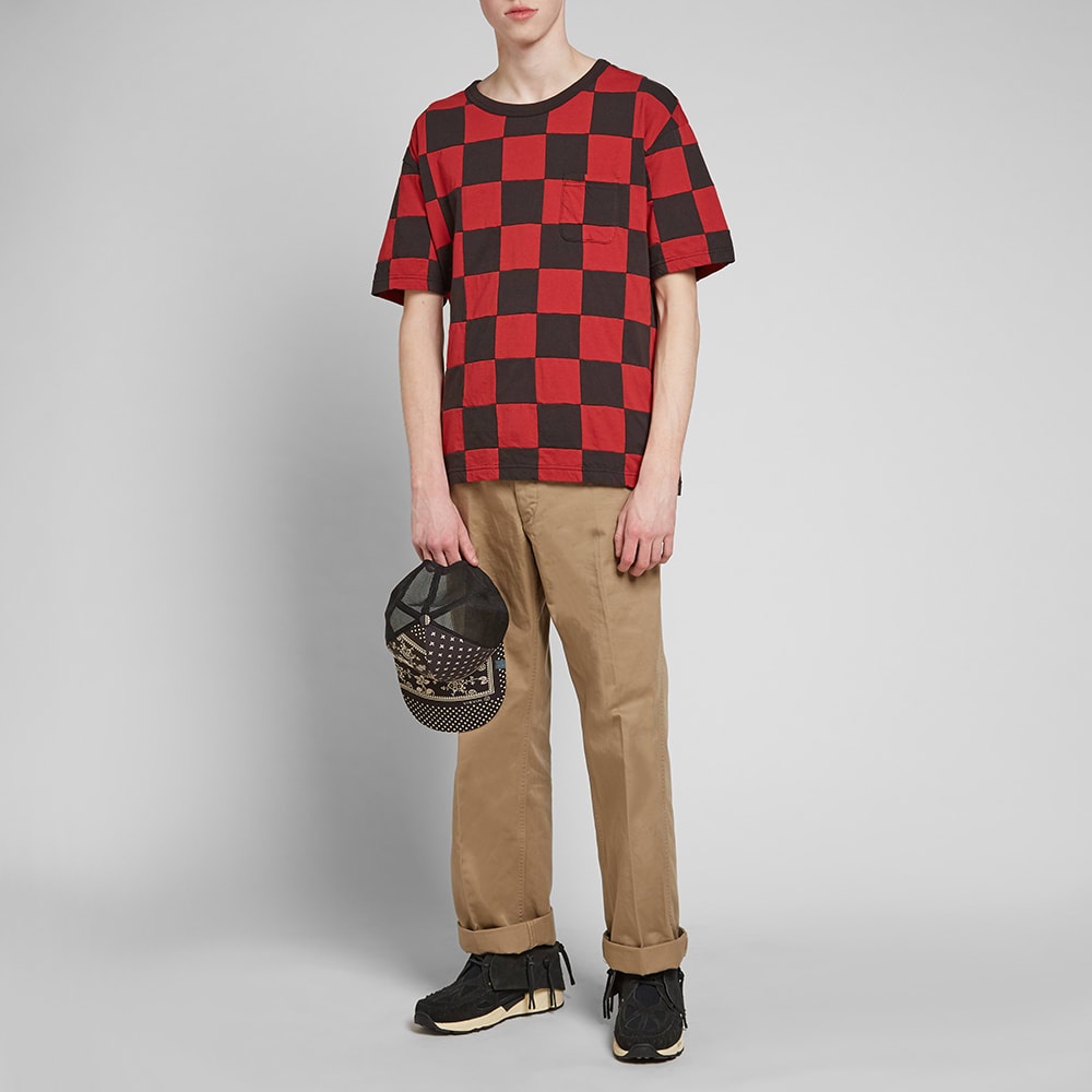 Visvim Jumbo Check Tee - 5