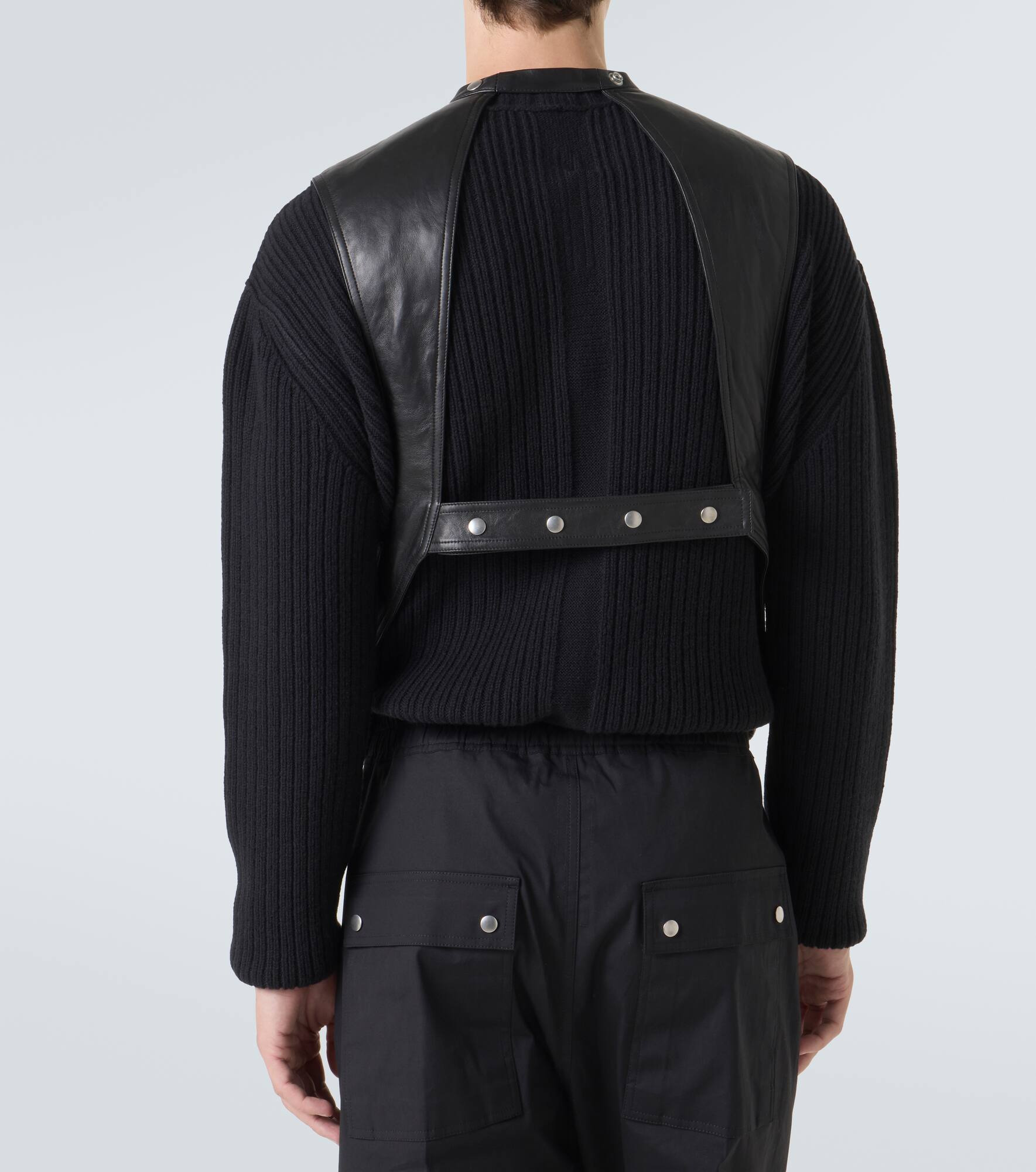 Leather vest - 4