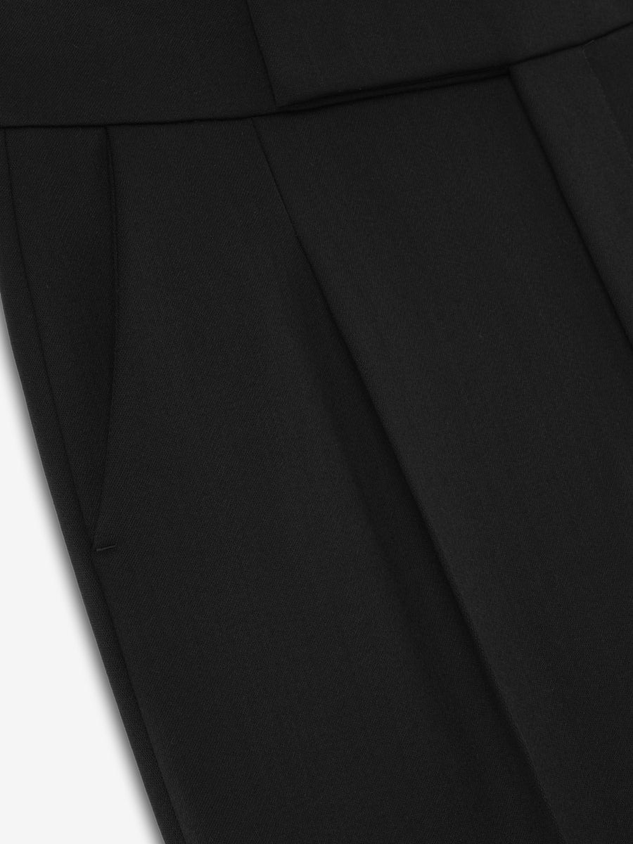 Satin Wool 70'S Trouser - 3