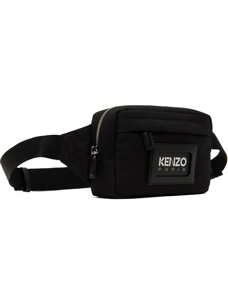 KENZO Black  Paris 'graphy' Belt Bag outlook