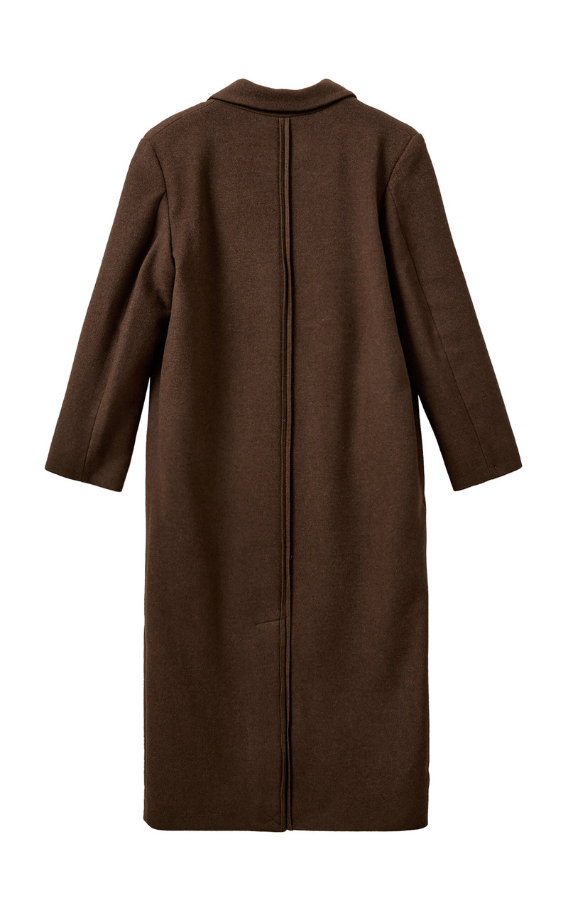 Clooney Wool Coat brown 7