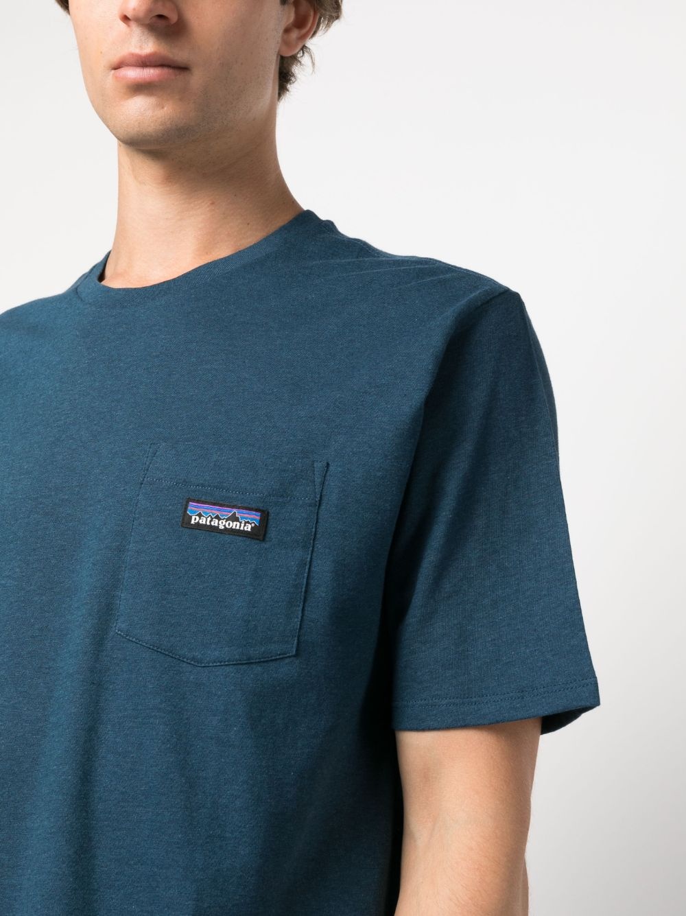 logo-patch organic-cotton T-shirt - 5