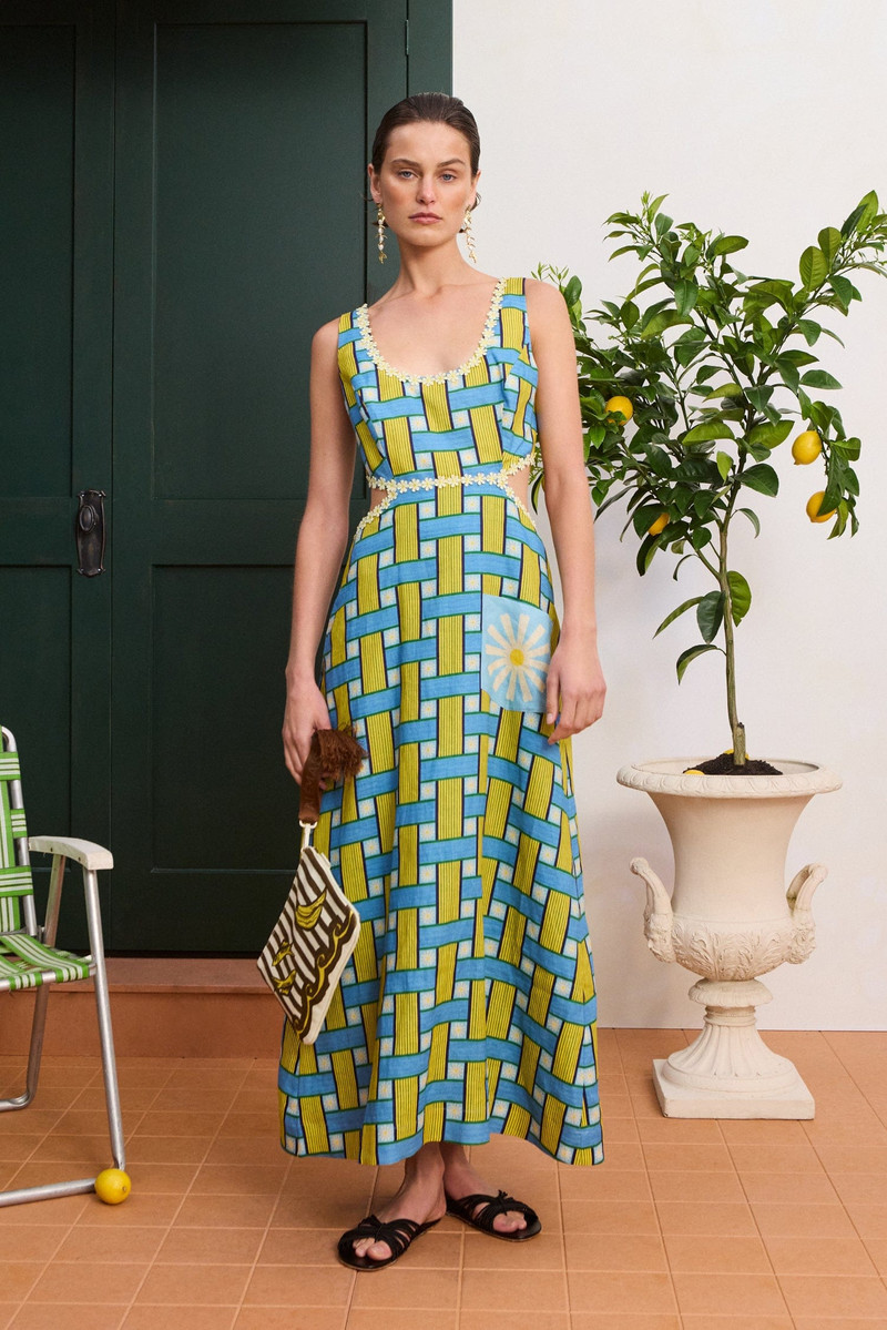 ALÉMAIS Sunlounge Midi Dress Exclusive outlook