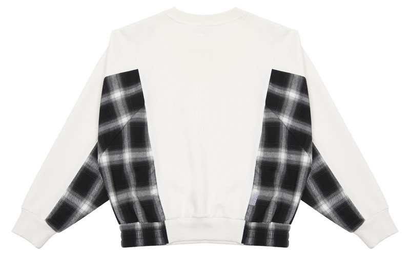 New Balance (WMNS) New Balance Casual Colorblock Crew Neck Top 'White Black' AWT13336-IV outlook