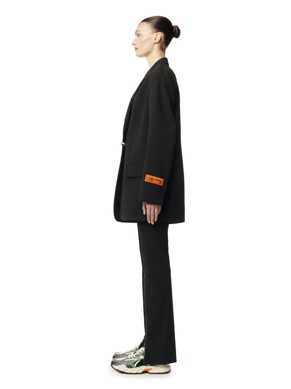 Gabardine Zip Pants - 3