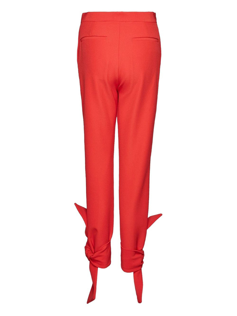 MSGM knot-detail trousers outlook