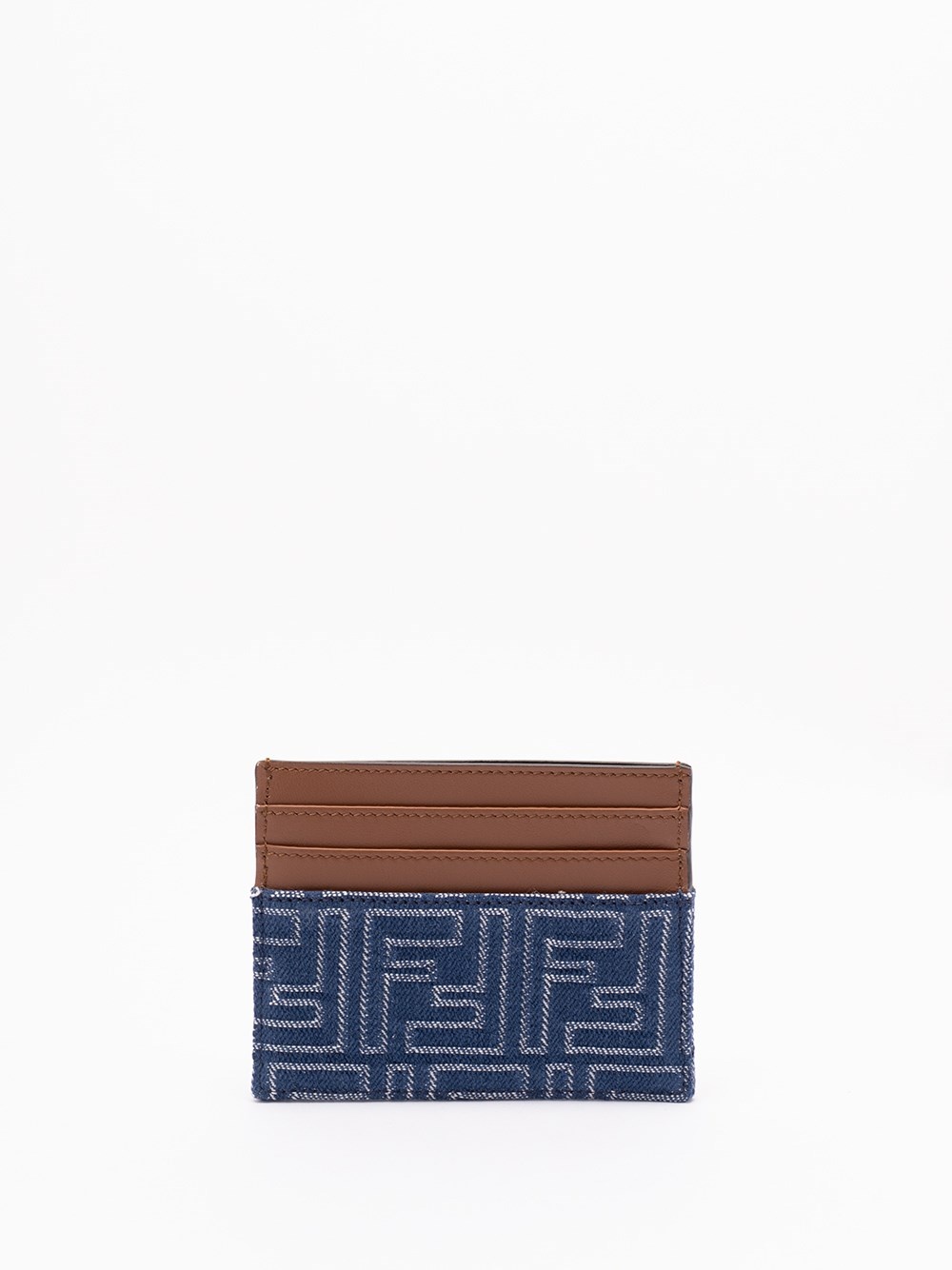 `FF` Denim Card Case - 2
