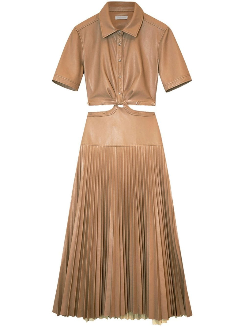 Maritza cut-out detail shirtdress 1