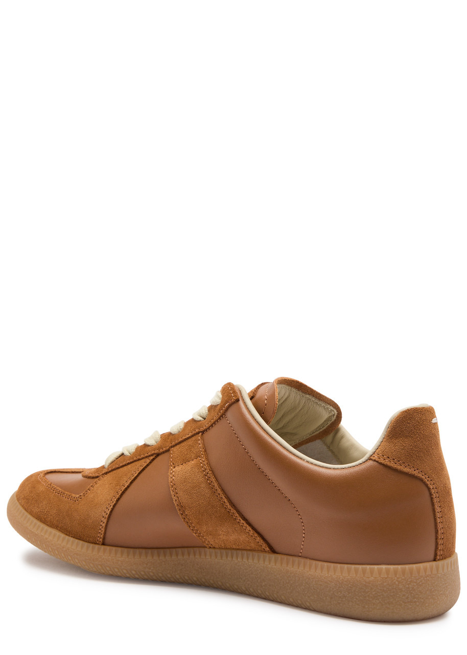 Maison Margiela Replica Panelled Leather Sneakers - 2