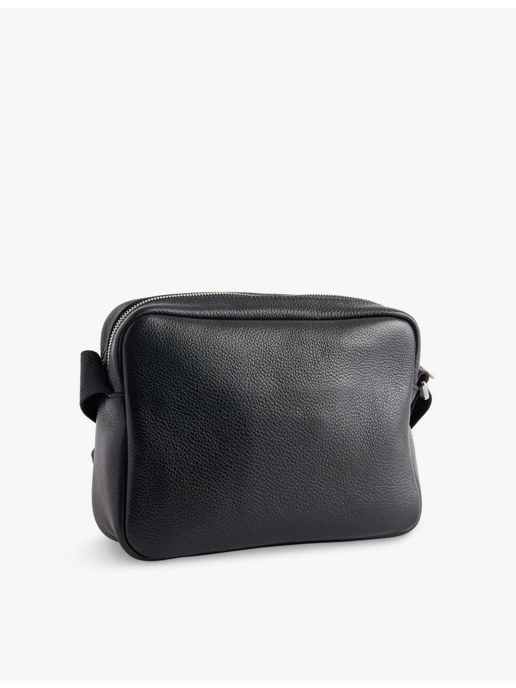 Pebble Leather Messenger Bag - 4