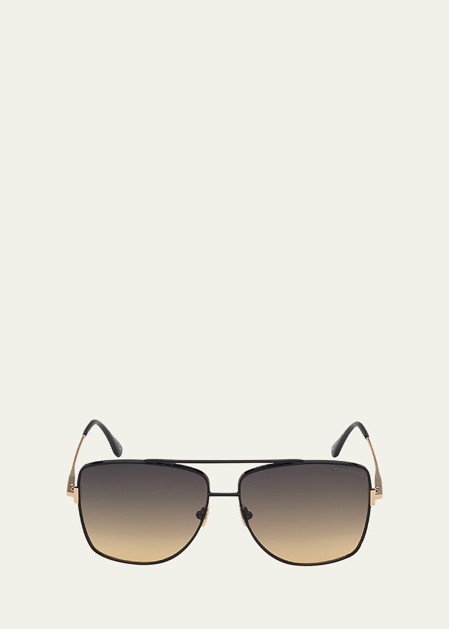 Reggie Metal Aviator Sunglasses - 1