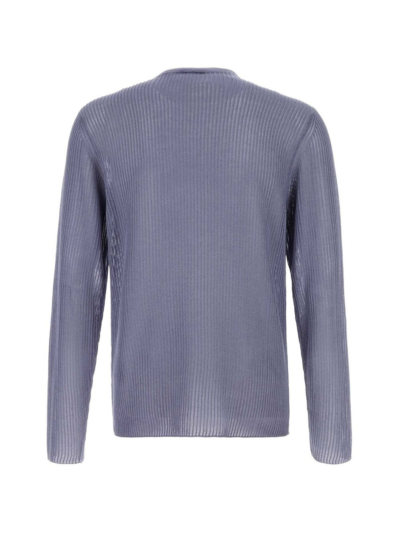 GIORGIO ARMANI ribbed sweater outlook