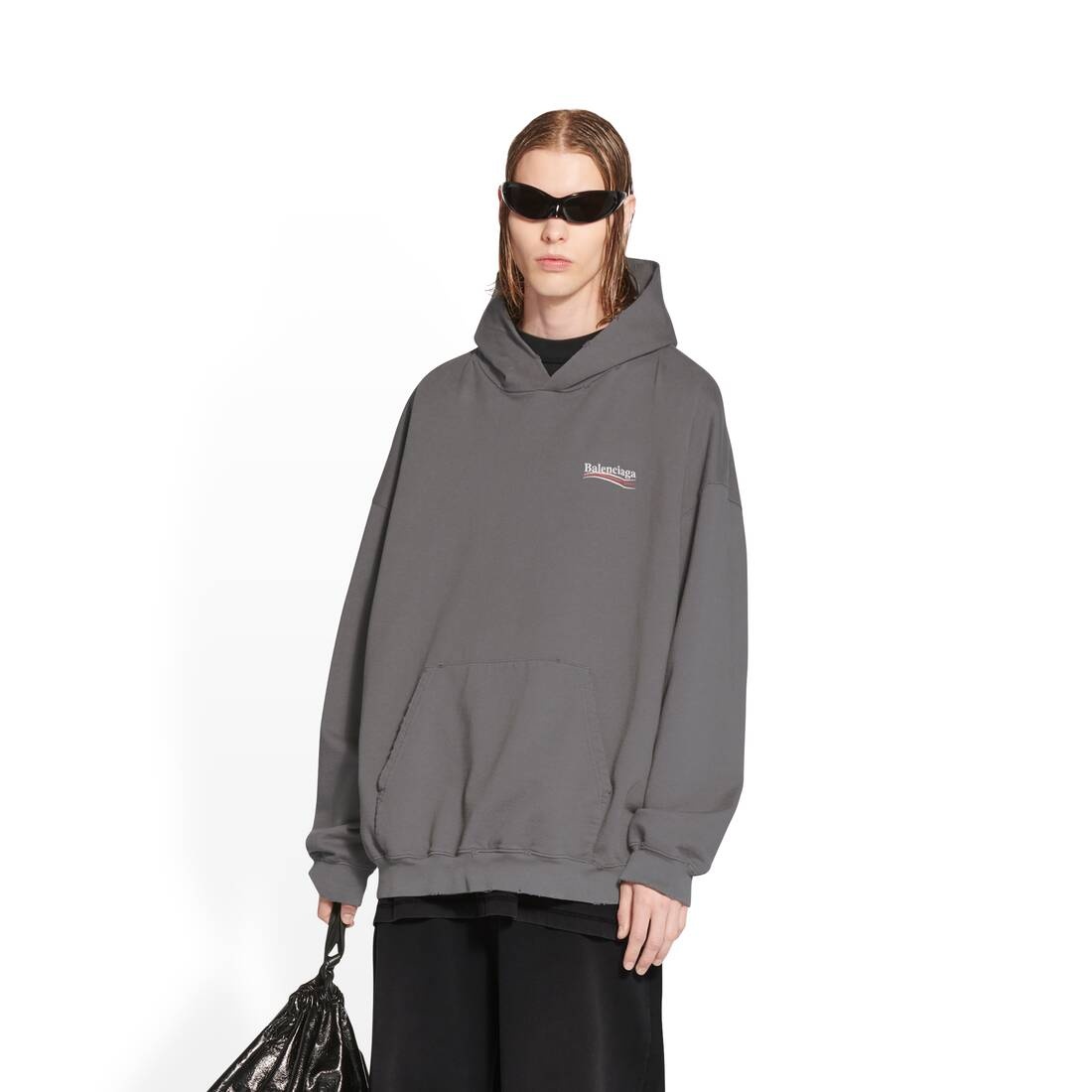 political campaign hoodie large fit - 5