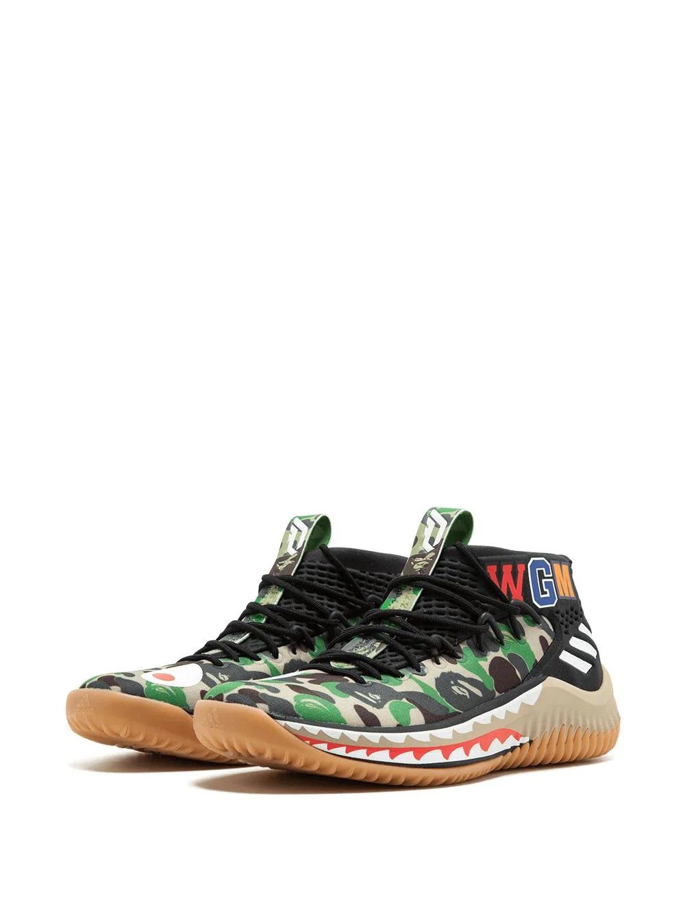 adidas x BAPE Dame 4 sneakers - AP9974 | REVERSIBLE