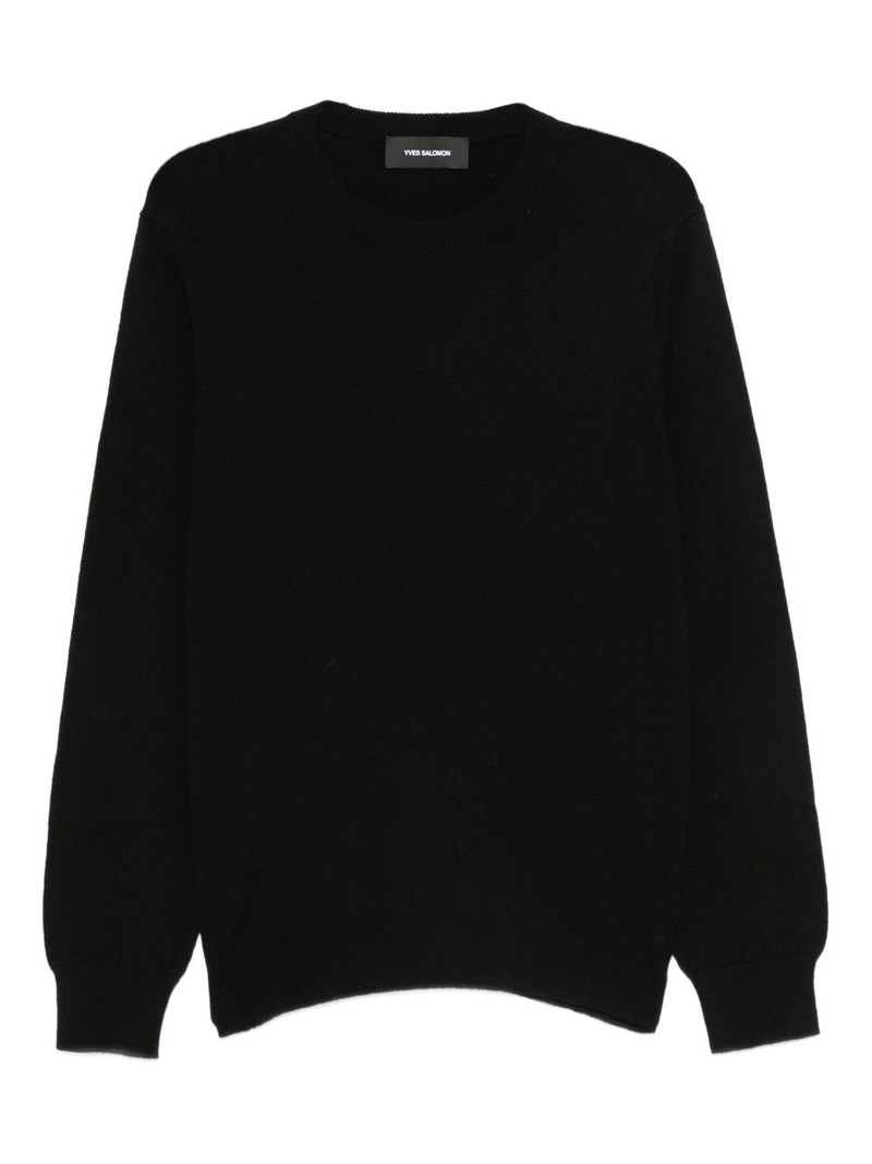 crew-neck cashmere sweater 1