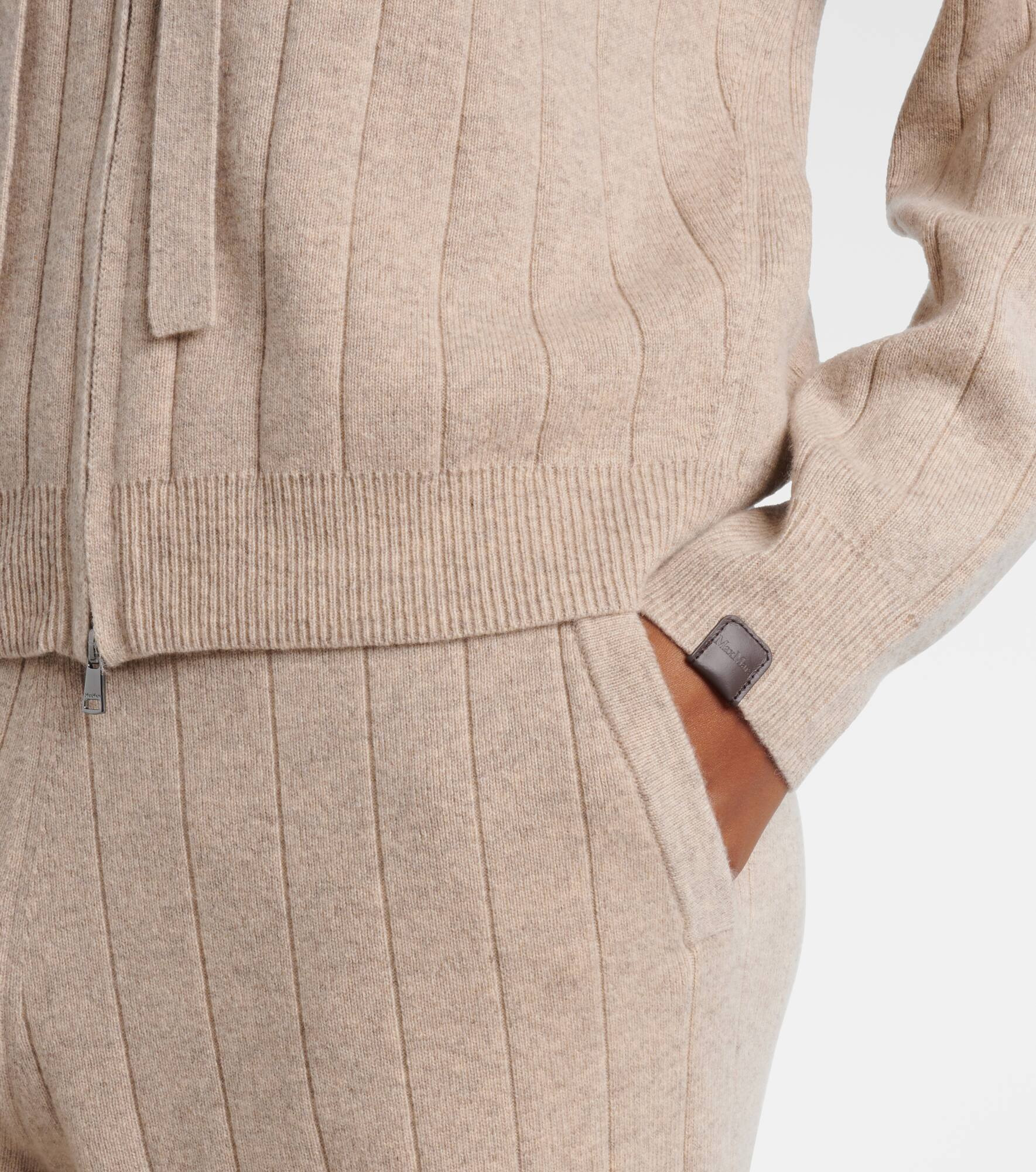 Rubiera cashmere zip-up hoodie - 5
