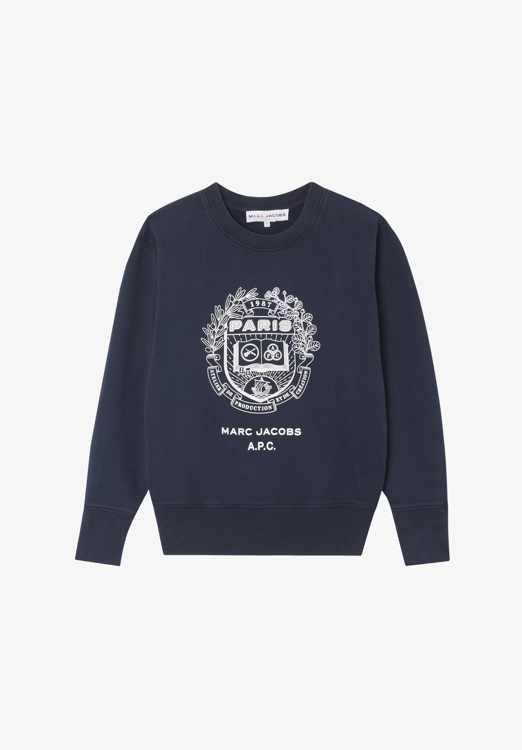 THE SHRUNKEN PARIS CREWNECK - 1