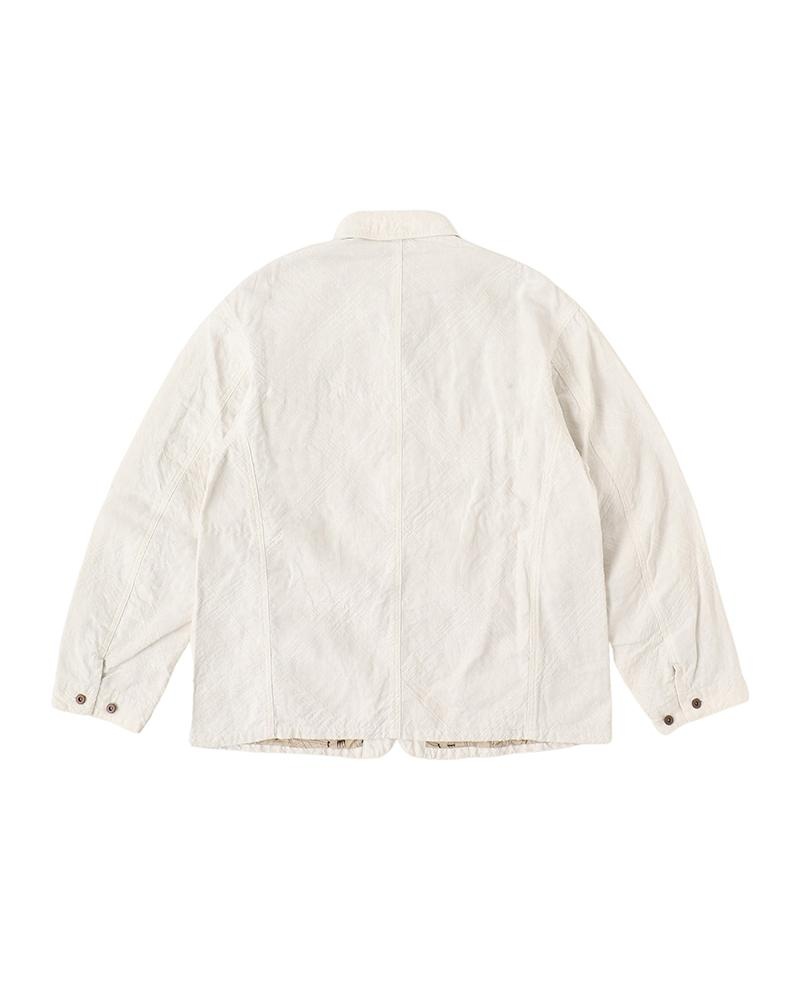 COVERALL SASHIKO IVORY - 2