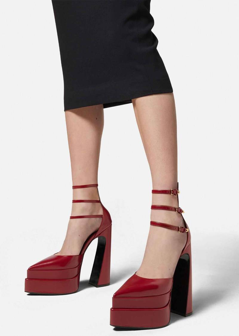 Aevitas Pointy Platform Pumps 5