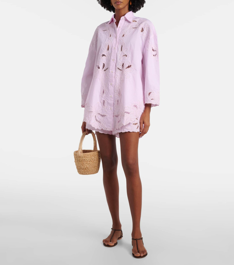 juliet dunn Oversized cotton top outlook