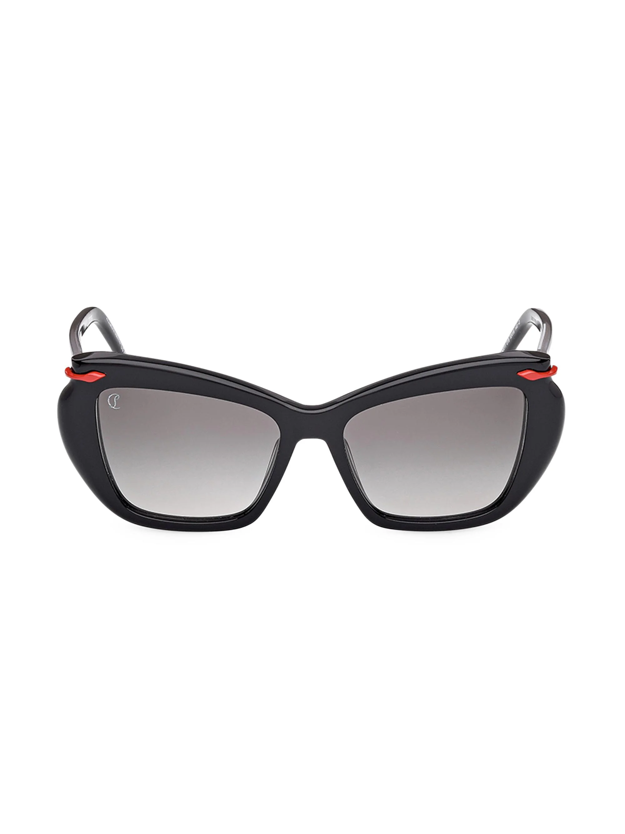 Women's 53MM Square Sunglasses - Black - 1