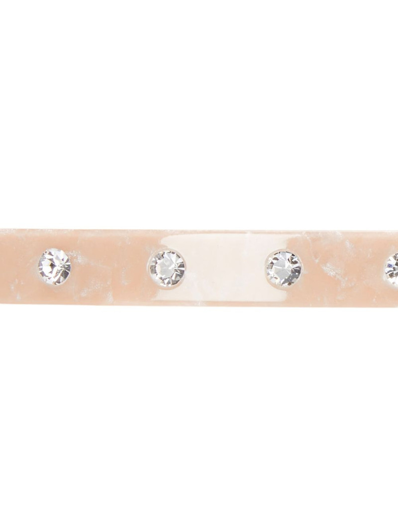MAISON MICHEL crystal-embellished hair slide outlook