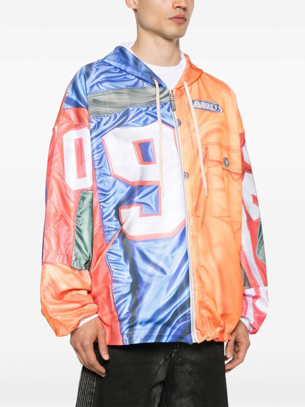 patchwork jacket - 3