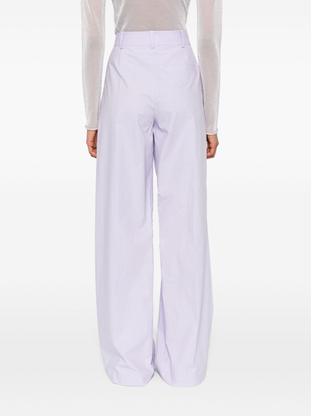 Wellen poplin palazzo pants - 4