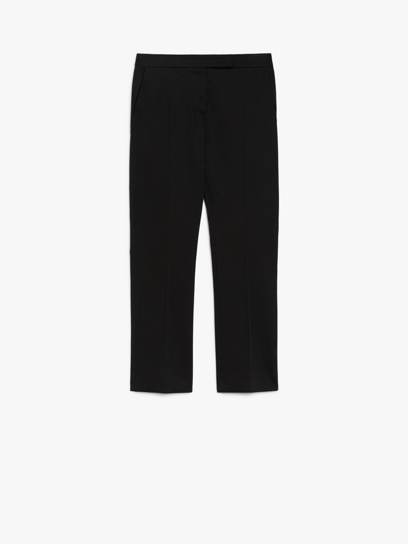 OKRA Cotton satin trousers - 1