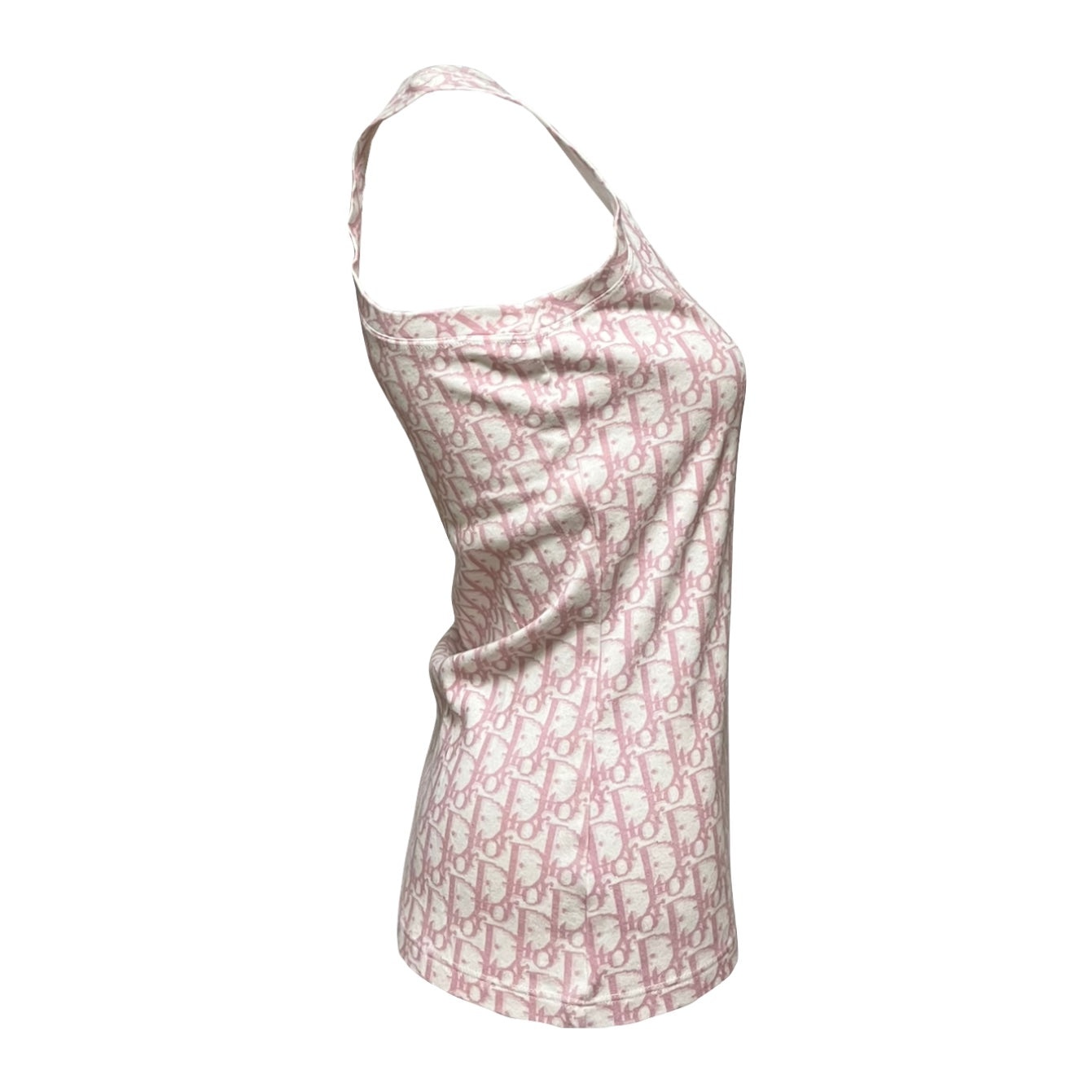Dior CHRISTIAN DIOR Trotter Print Swarovski No. 1 Tank Top