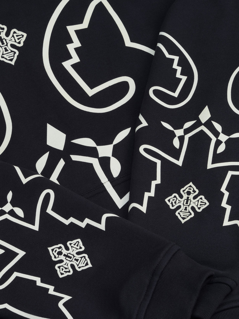 RHUDE WESTERN LOGO HOODIE 4