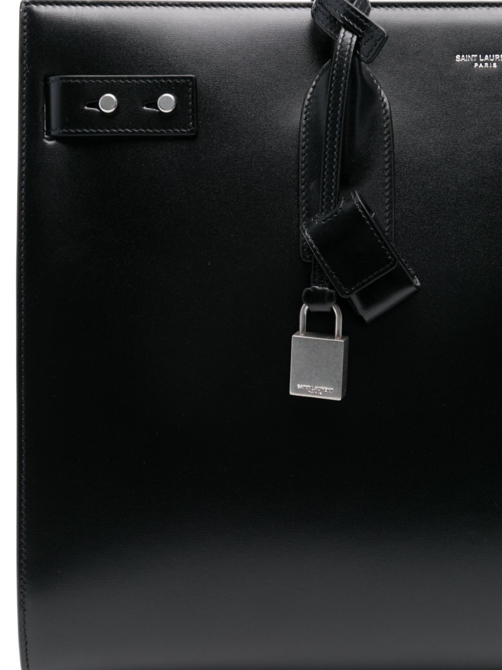 logo-debossed tote bag - 4
