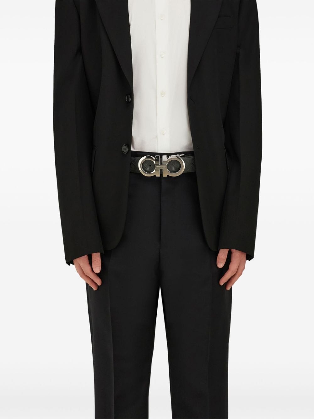 reversible Gancini belt - 3
