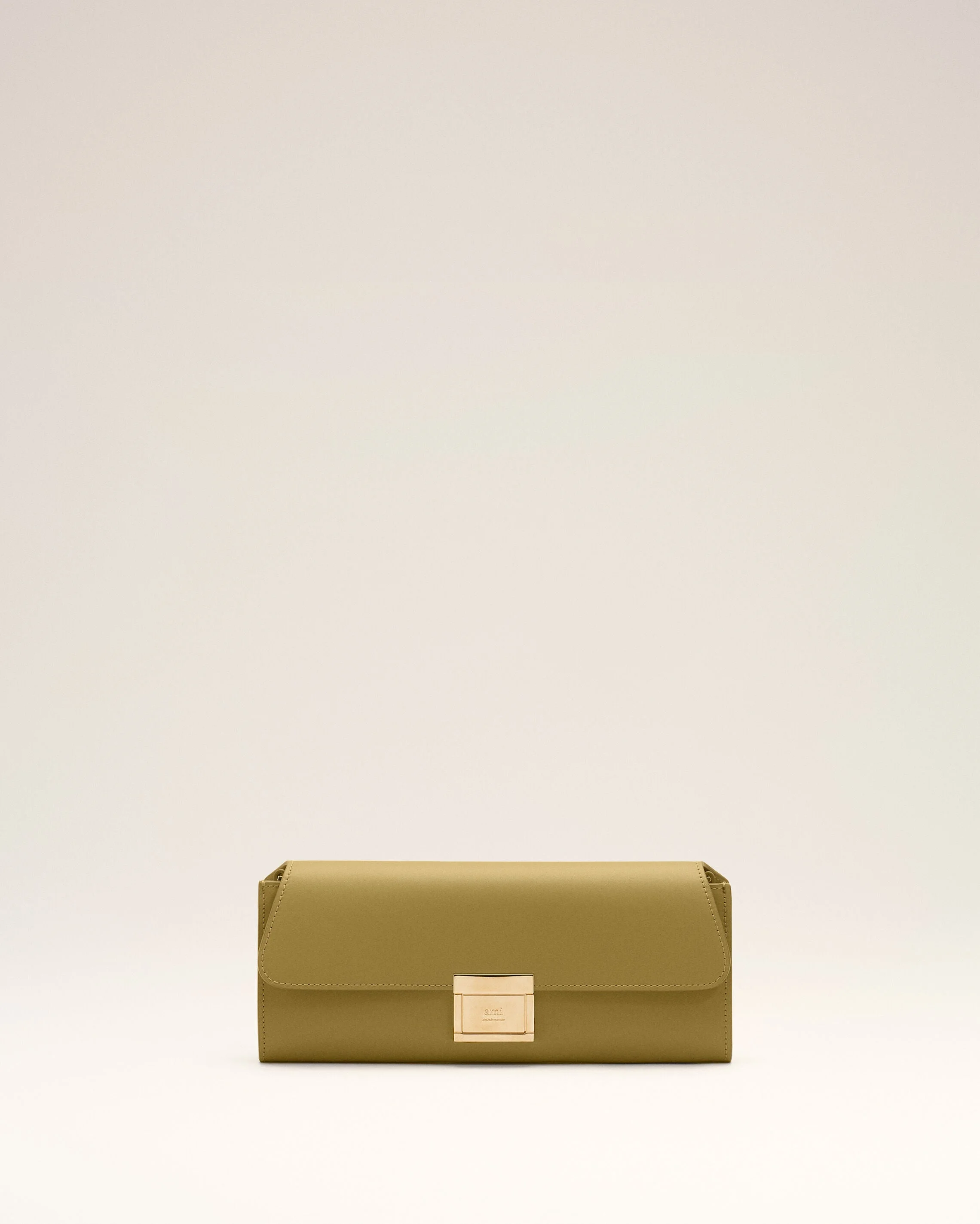 GREEN COW LEATHER MIMI POUCH - 1