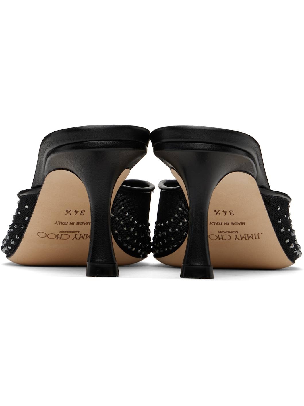 Black Vivi 65 Mules - 2