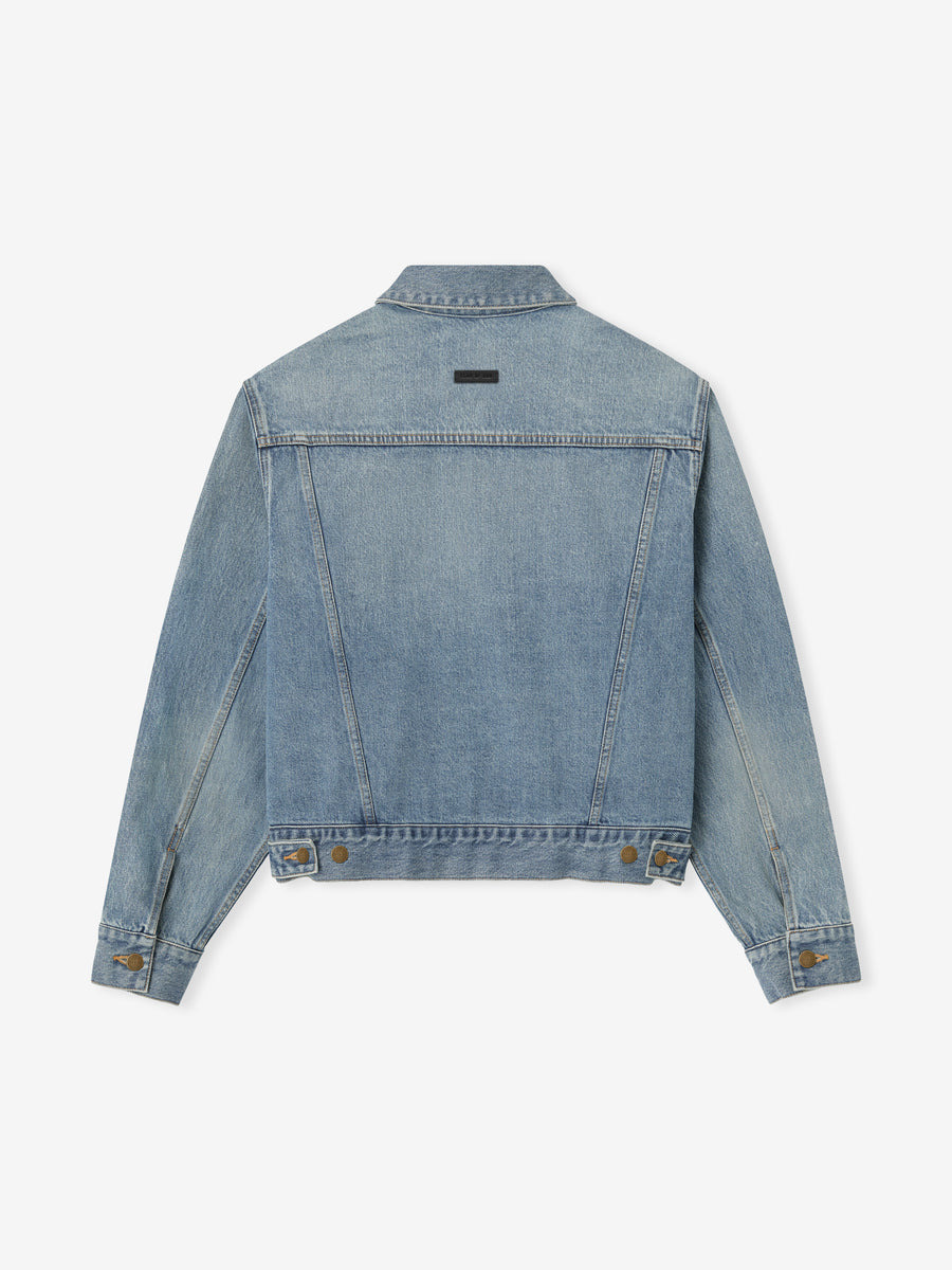 Denim Trucker Jacket - 6