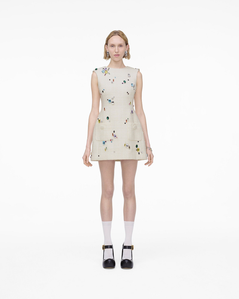 SCULPTURAL GEM TWEED DRESS 1