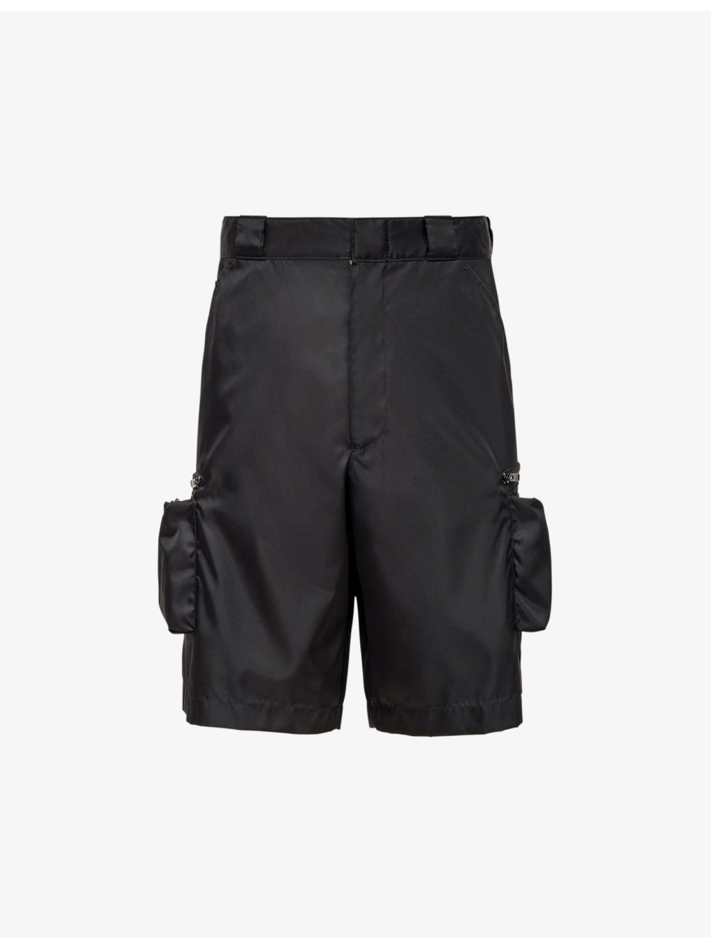 Re-Nylon Bermuda brand-plaque recycled-nylon shorts - 1