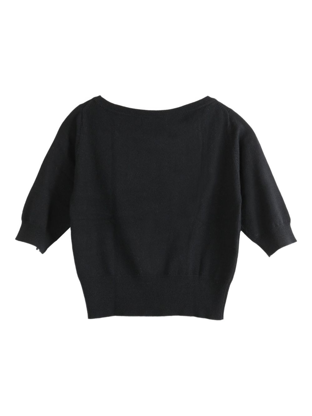 n°422 boat-neck cashmere sweater - 5