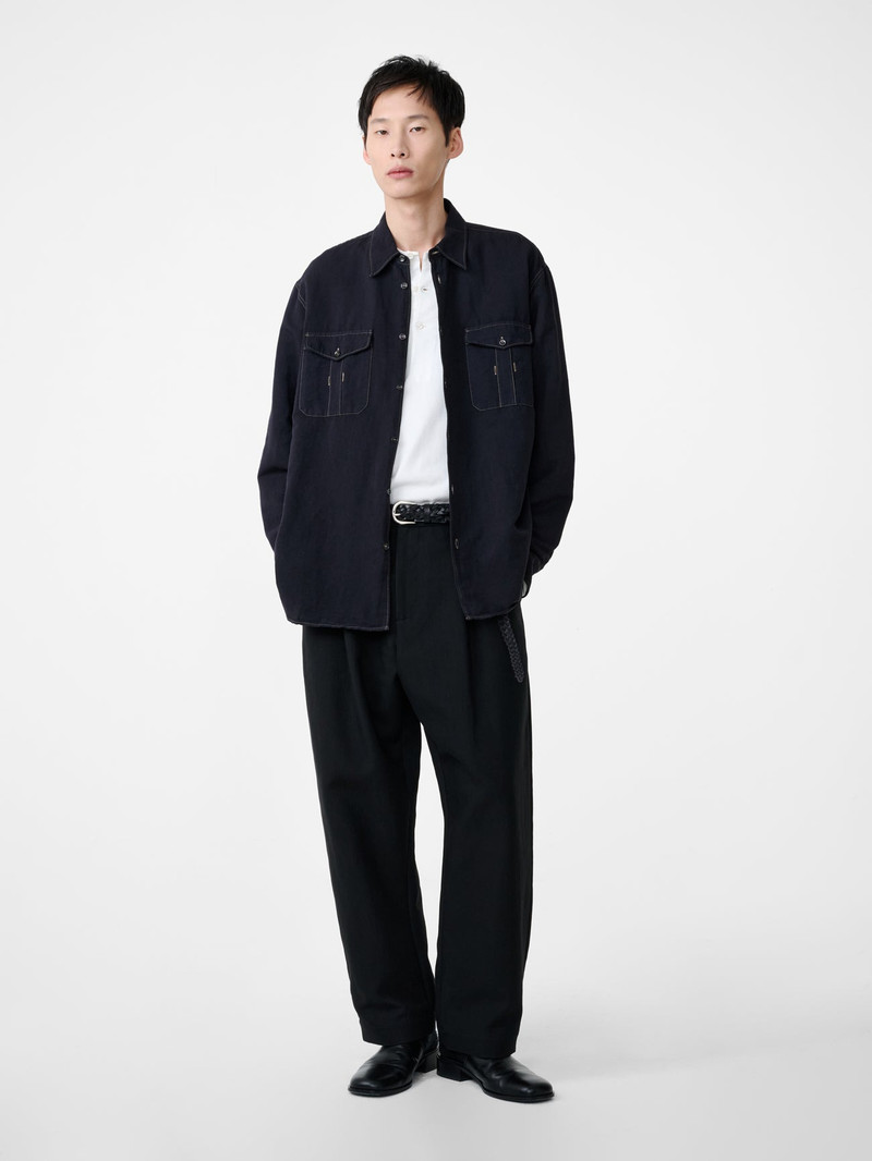 Tuck Cotton Pant 2