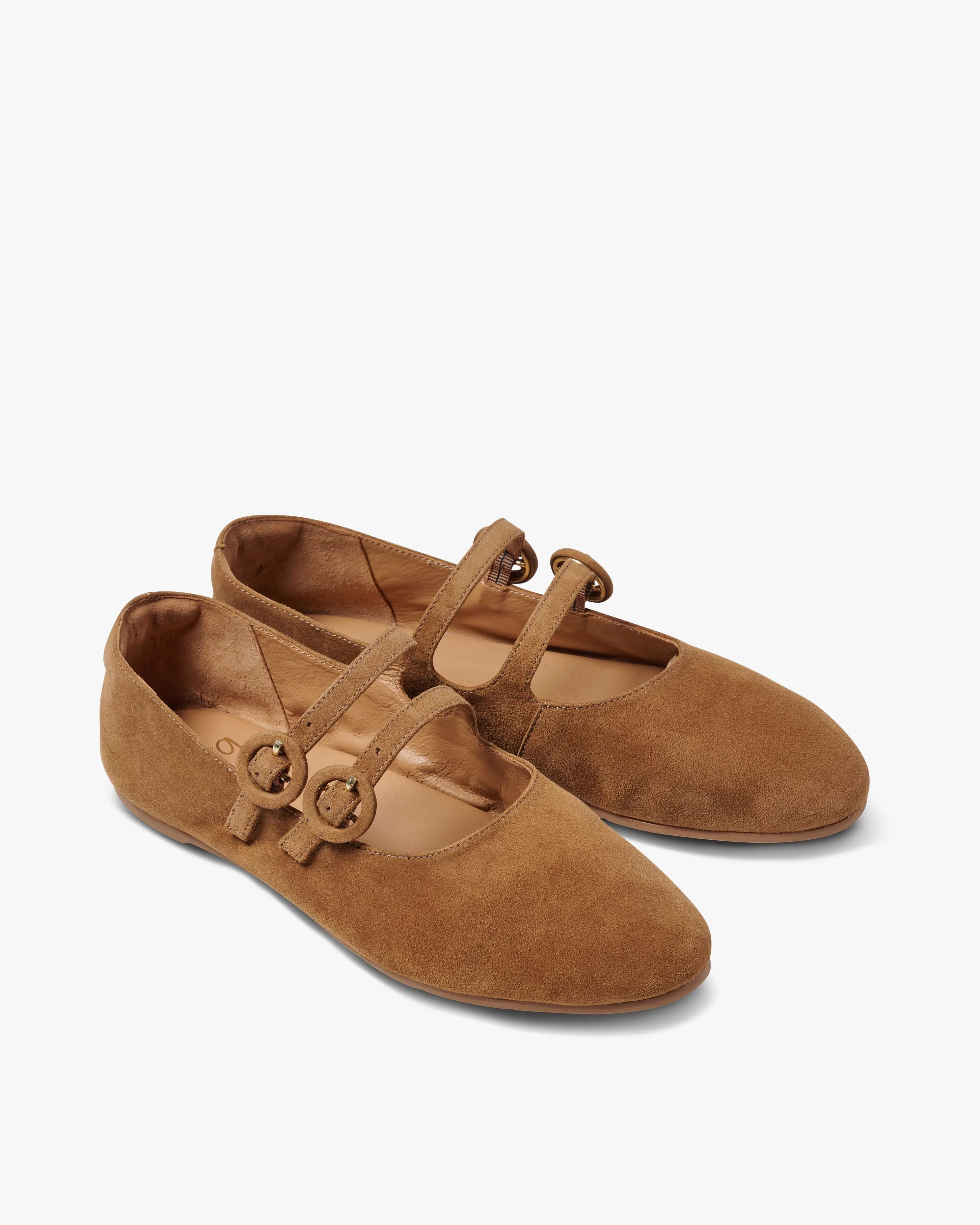 Partridge Suede Mary Jane Ballet Shoe - 1