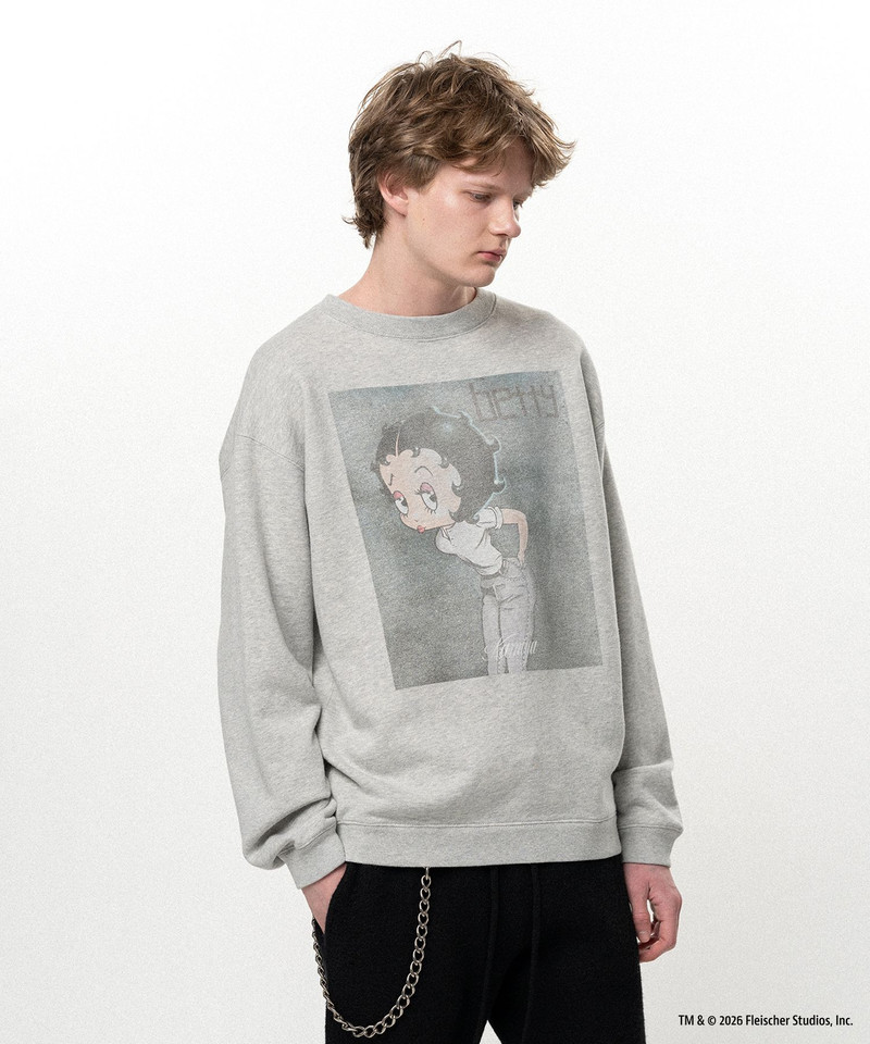 Betty Boop™ × KAMIYA " I’m Coming Out" Sweatshirt 11