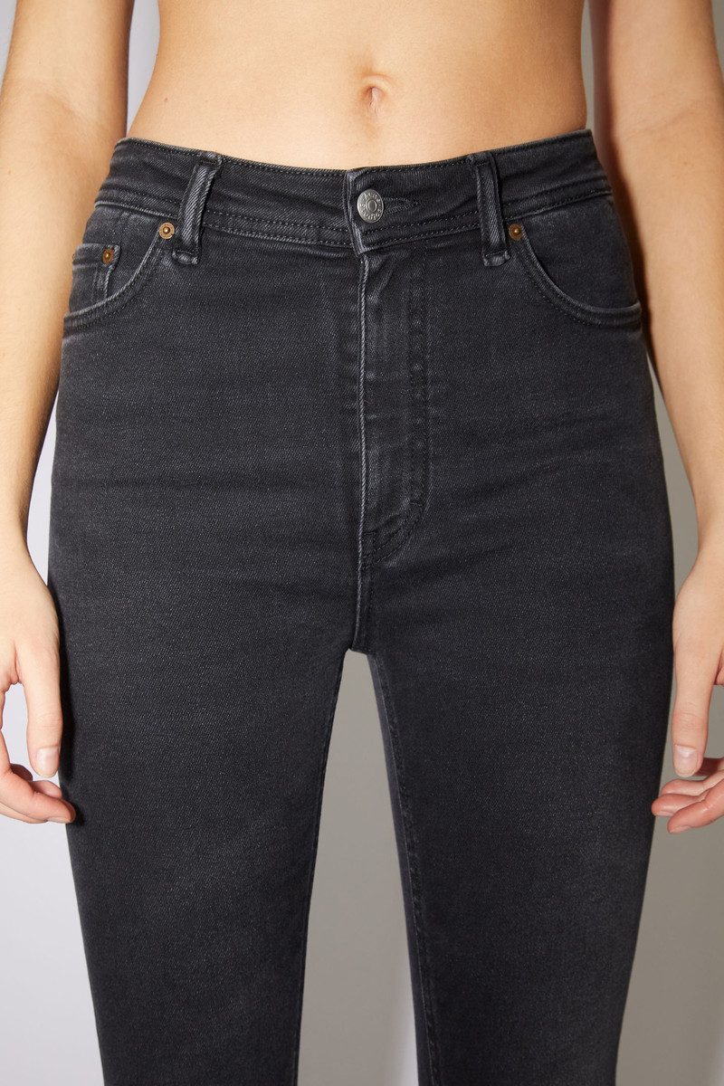 Skinny fit jeans - Used black 6