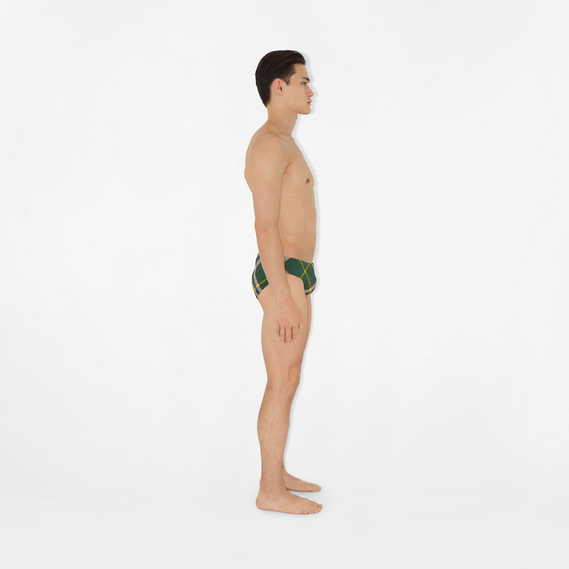 Check Swim Briefs 3