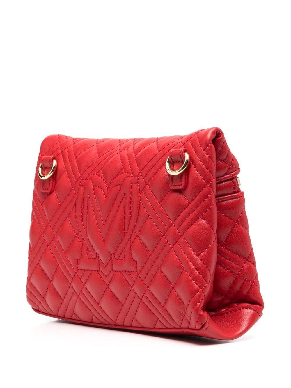 quilted logo-plaque crossbody bag - 3