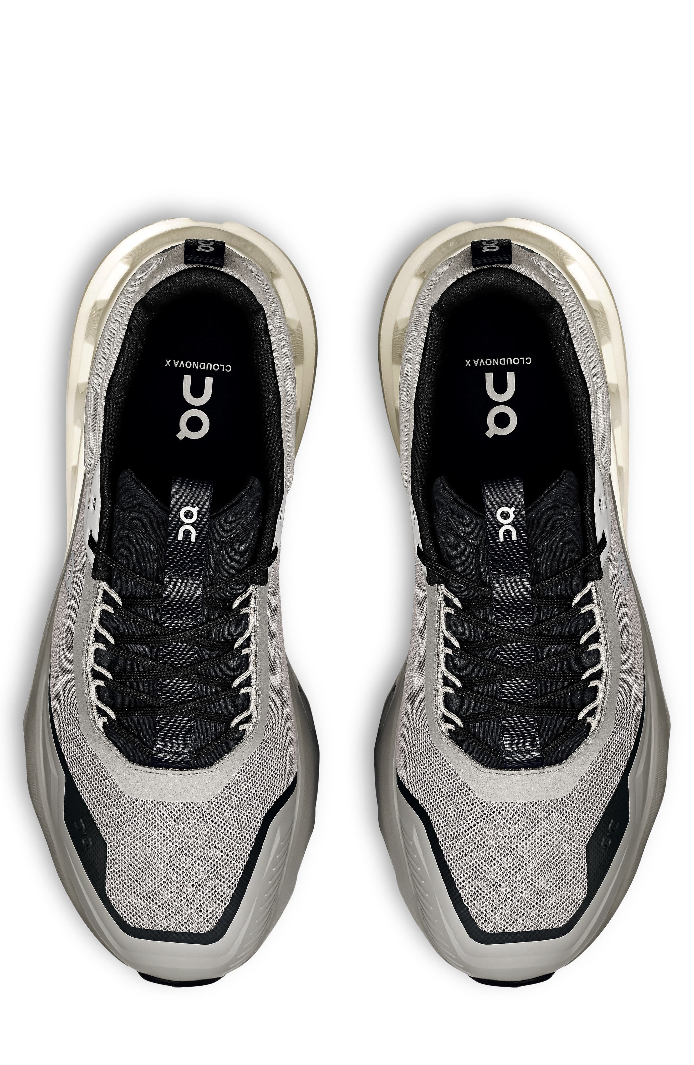 On Cloudnova X Training Sneaker in Alloy/Black at Nordstrom - 3