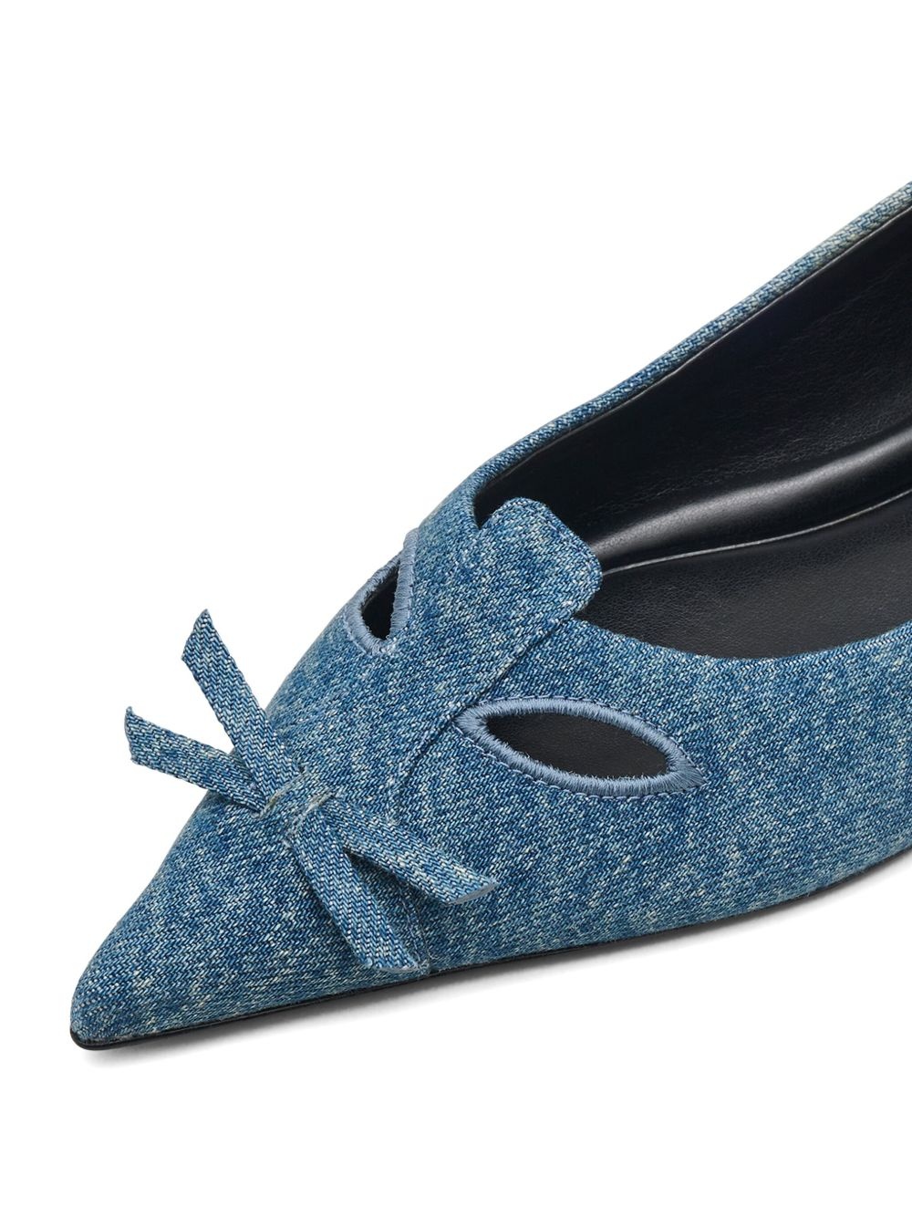 The Denim Kat ballerina flats - 6